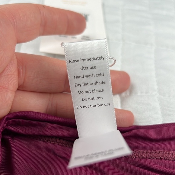 Andie Swim The Caicos Bikini Hipster Bottom in Plum Purple Size XS NWT - Picture 8 of 11